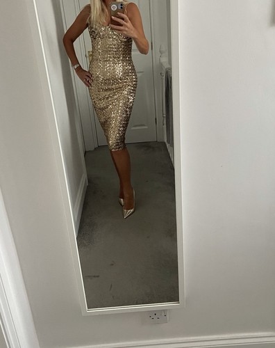 Nadine merabi sequin gold - nadine,
