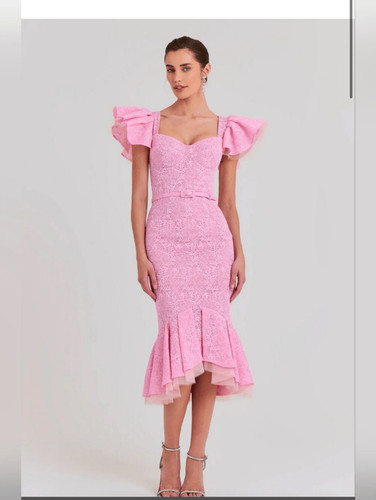 Nadine merabi pink lace - nadine,