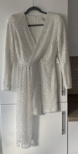 Nadine merabi white sequin - merabi,